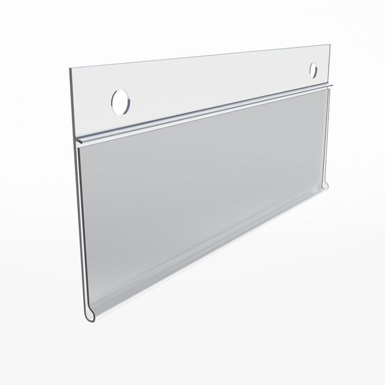 Ценникодержатели профильные для сетчатых полок и корзин